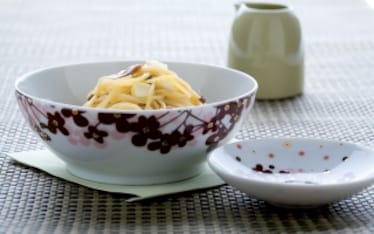 Spaghetti alla mozzarella