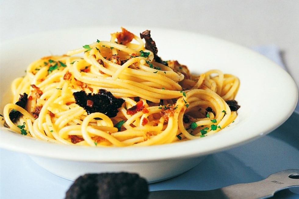 Spaghetti alla Nursina ricetta