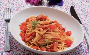 Spaghetti con il rancetto