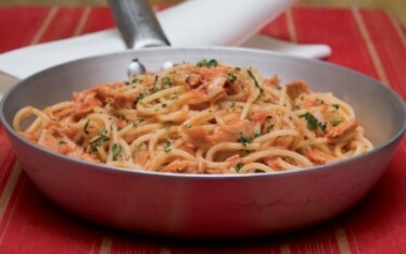 Spaghettini al tonno