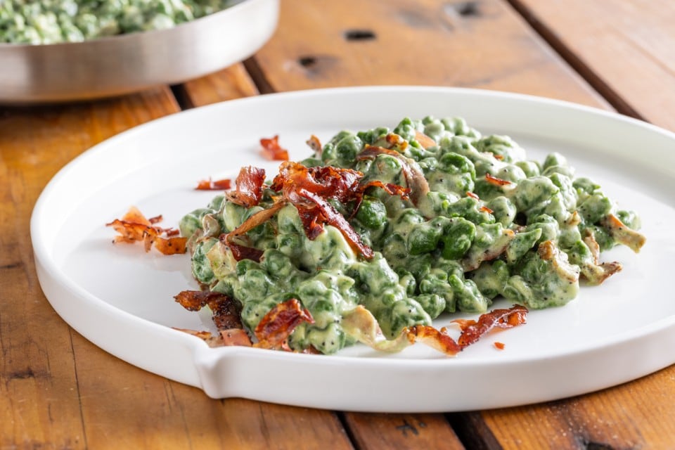 Spätzle agli spinaci
