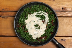 Preparazione Spätzle agli spinaci - Fase 7