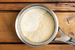 Preparazione Spätzle agli spinaci - Fase 5