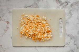 Preparazione Stella cometa al salmone affumicato - Fase 1