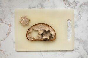 Preparazione Stella cometa al salmone affumicato - Fase 2