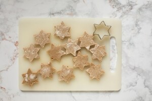 Preparazione Stella cometa al salmone affumicato - Fase 2