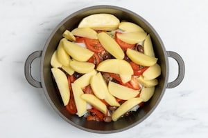 Preparazione Stoccafisso all'anconetana - Fase 6