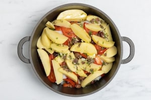 Preparazione Stoccafisso all'anconetana - Fase 6