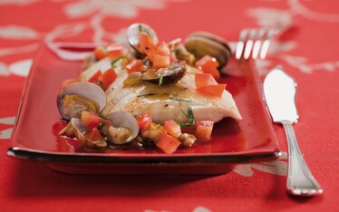 Storione alle vongole