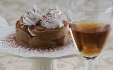 Crema di castagne e meringhe