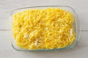 Preparazione Tagliatelline al gratin - Fase 2