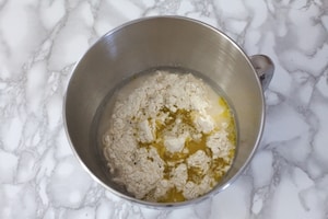 Preparazione Torta salata con bietole e ricotta - Fase 1