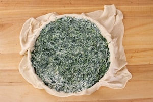 Preparazione Torta salata con bietole e ricotta - Fase 5