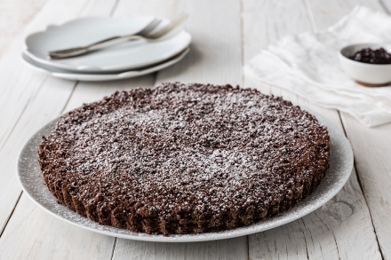 Preparazione Torta di briciole con crema - Fase 5 Preparazione Torta di briciole con crema - Fase 5