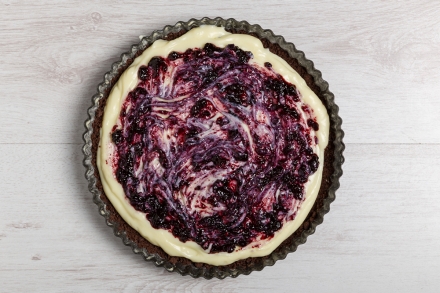 Preparazione Torta di briciole con crema - Fase 4 Preparazione Torta di briciole con crema - Fase 4