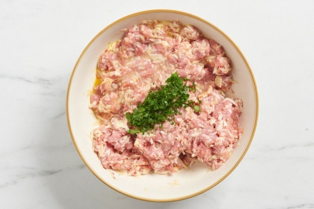Preparazione Tortino di carne tritata - Fase 3 Preparazione Tortino di carne tritata - Fase 3