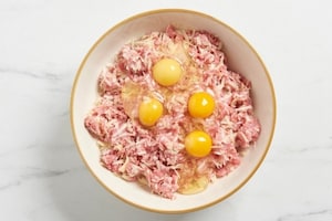 Preparazione Tortino di carne tritata - Fase 2