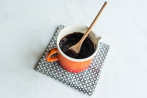 Preparazione Torta al cioccolato fondente - Fase 1