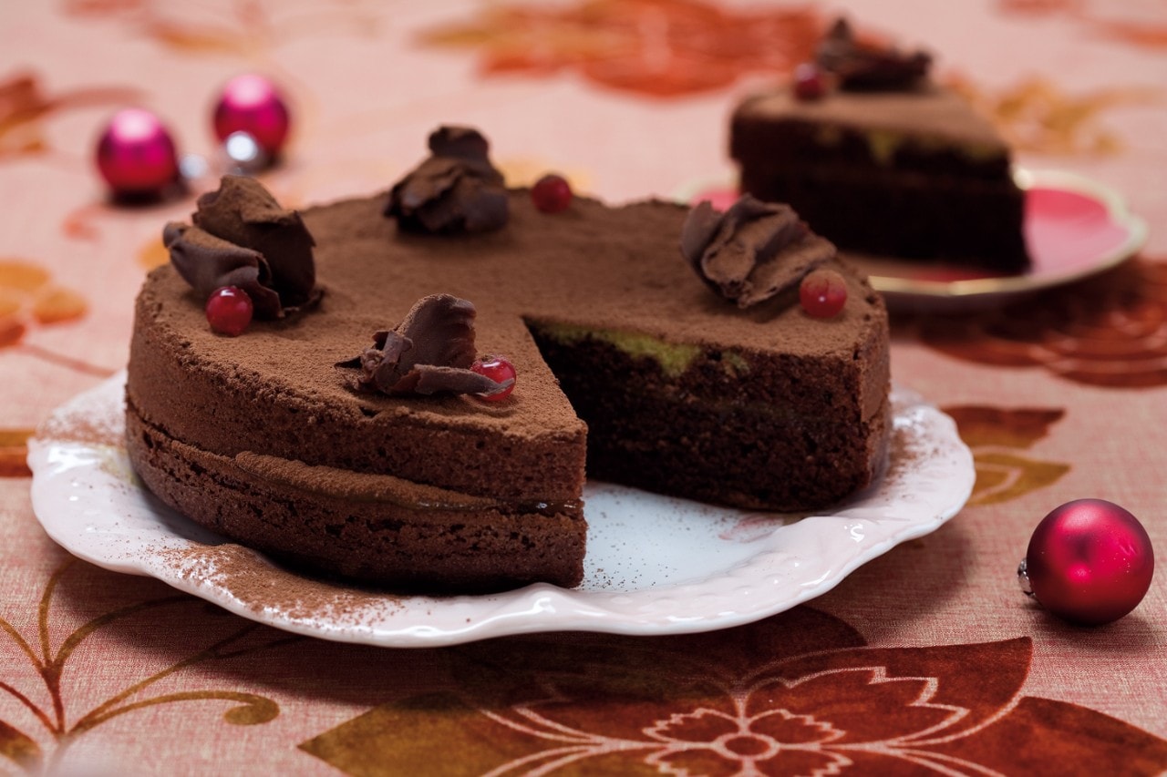 Torta di cioccolato, gelatina e pompelmo ricetta