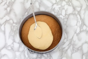 Preparazione Torta di nocciole e crema gianduia - Fase 5