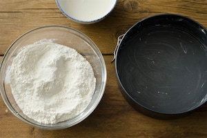 Preparazione Torta fregolotta - Fase 1