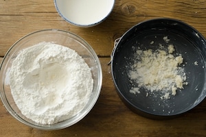 Preparazione Torta fregolotta - Fase 2