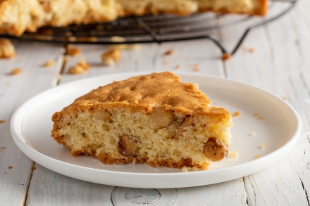 Preparazione Torta di nocciole - Fase 4 Preparazione Torta di nocciole - Fase 4