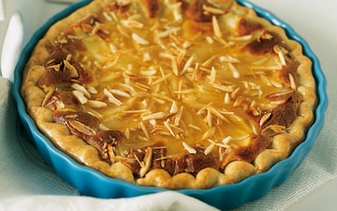 Torta di pere e crema di mandorle