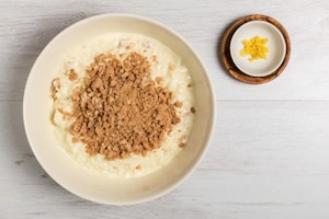 Preparazione Torta di riso agli amaretti - Fase 3