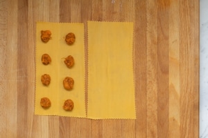 Preparazione Tortelli di zucca - Fase 3