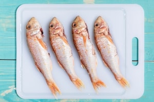 Preparazione Triglie alla livornese - Fase 1