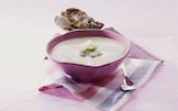 Vellutata di patate con ostriche