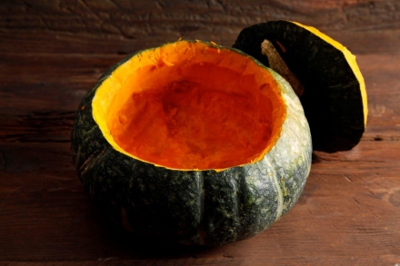Preparazione Vellutata di zucca - Fase 1 Preparazione Vellutata di zucca - Fase 1