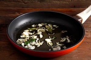 Preparazione Vellutata di zucca - Fase 2