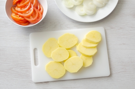 Preparazione Verdure al forno - Fase 1 Preparazione Verdure al forno - Fase 1