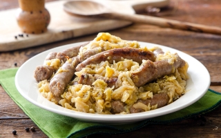 Verza e salsiccia Verza e salsiccia