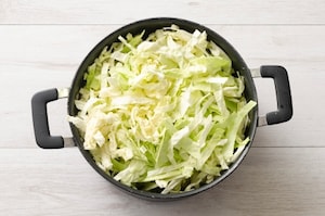 Preparazione Verza e salsiccia - Fase 2