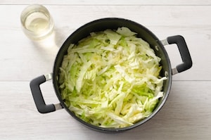 Preparazione Verza e salsiccia - Fase 2