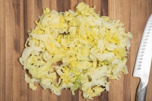 Preparazione Verze in padella - Fase 1