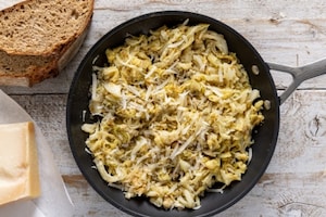 Preparazione Verze in padella - Fase 3