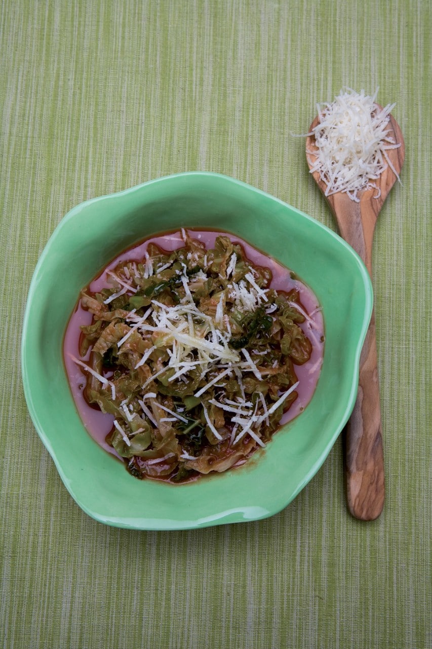 Verze in tegame ricetta