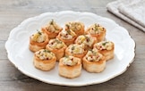 Vol au vent con ragù bianco di pollo