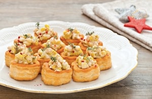 Preparazione Vol au vent con ragù bianco di pollo - Fase 2