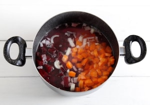 Preparazione Zuppa di barbabietole - Fase 3