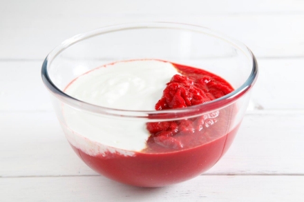 Preparazione Zuppa di barbabietole - Fase 4 Preparazione Zuppa di barbabietole - Fase 4