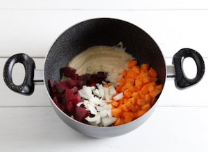 Preparazione Zuppa di barbabietole - Fase 2