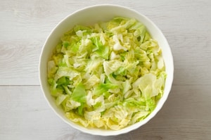 Preparazione Zuppa di cavolo verza - Fase 1