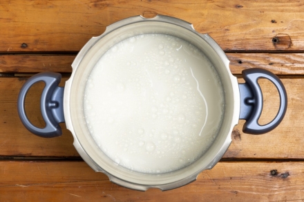 Preparazione Zuppa di cipolle al latte - Fase 2 Preparazione Zuppa di cipolle al latte - Fase 2