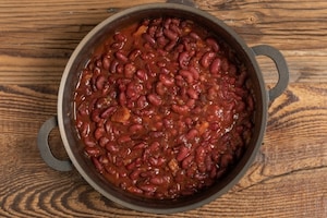 Preparazione Zuppa di fagioli e patate profumata al rosmarino - Fase 4