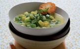 Zuppa maritata di zucchine